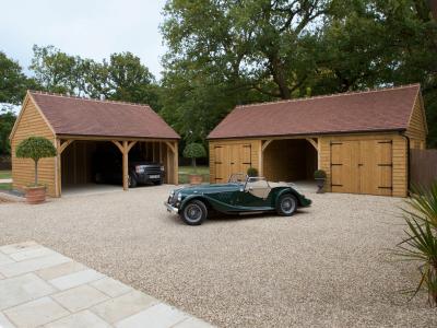 Pic 36. 6.0m x 4.8m Carriage House and seperate 3.0m x 4.8m Carriage House with attached Garages